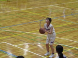 新人大会　女子バスケットボール部