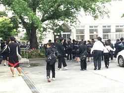 下校の様子