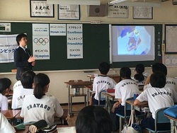 オリンピック教室（教室での学習）