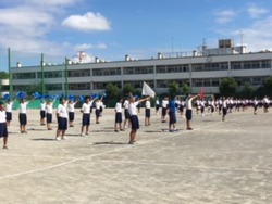 結団式（青組）