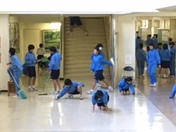 大掃除の様子