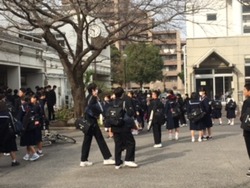 下校の様子