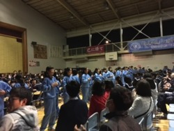 1学年の発表「ダンス」