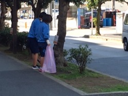 学区美化活動