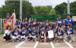 ソフトボール部県大会優勝