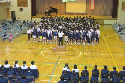 新入生歓迎会写真