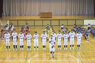 部活動壮行会写真