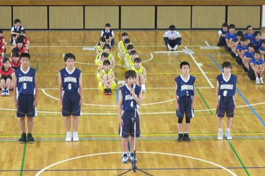 部活動壮行会写真