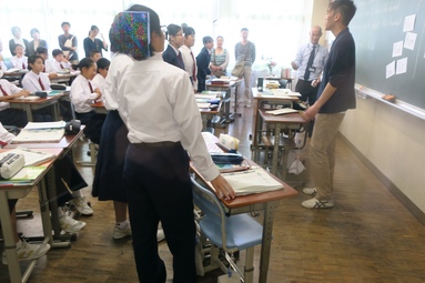 授業参観写真
