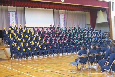 3年生を送る会写真