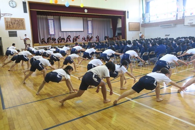 3年生を送る会写真