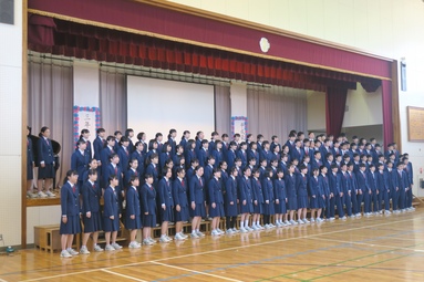 3年生を送る会写真