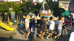 自治会祭り北栄