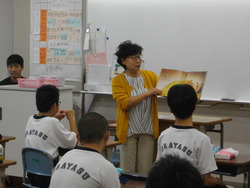 読み聞かせ・小中音楽会