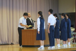 旧生徒会役員