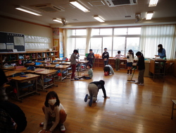 そうじの時間