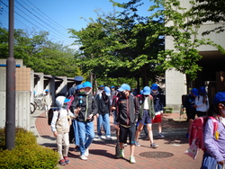 写真：下校