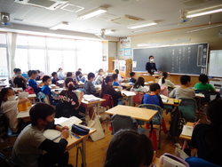写真：高学年授業