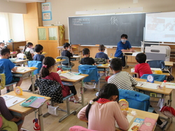 写真：学習の様子
