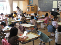 写真：学習の様子