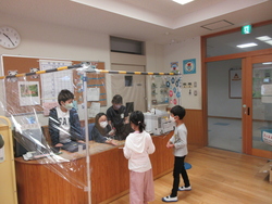 写真：図書室