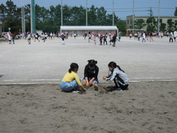 写真：砂場
