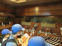 国会見学