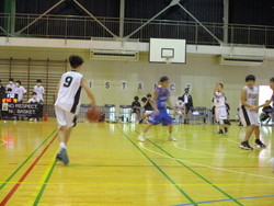 新人大会　男子バスケットボール部