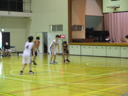 新人大会　男子バスケットボール部