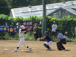新人大会　野球部