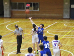 新人大会　女子バスケットボール部