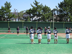 男子ソフトテニス部団体戦