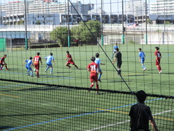 サッカー新人大会決勝