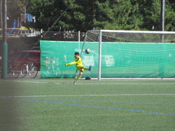 サッカー新人大会決勝