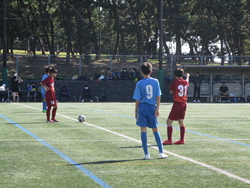 サッカー新人大会決勝
