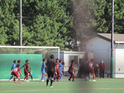 サッカー新人大会決勝