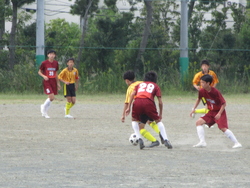 サッカー部新人大会予選リーグ