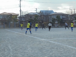 サッカー部の様子