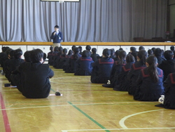 1年生学年集会