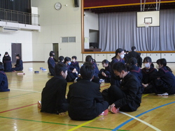 1年生学年集会