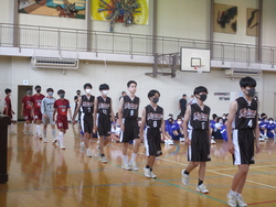 部活動壮行会