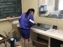 校内お昼の放送
