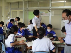 教育実習生最終日