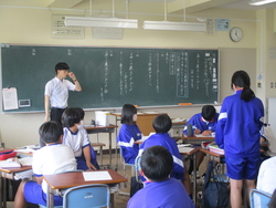 教育実習生最終日