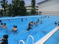 1年生　水泳学習