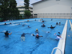 1年生　水泳学習