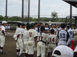 野球部総体1回戦