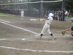 野球部総体1回戦