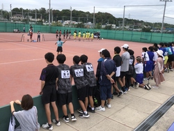 男子テニス部　総合体育大会