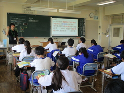 1年生の授業の様子